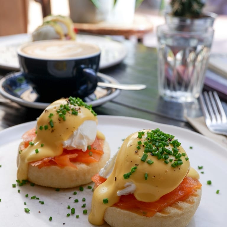 Smoked Salmon Benedict Delight