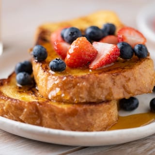 TWO FRENCH TOAST & FRUITS