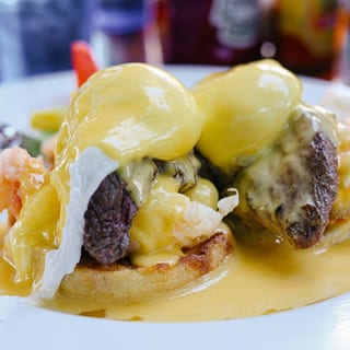 CAJUN SHRIMP BENEDICT