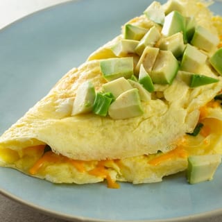 AVOCADO & CHEESE OMELETTE