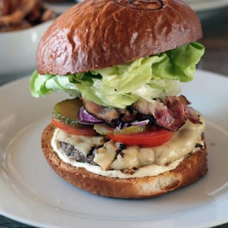 ADDICTION BACON BLUE BURGER