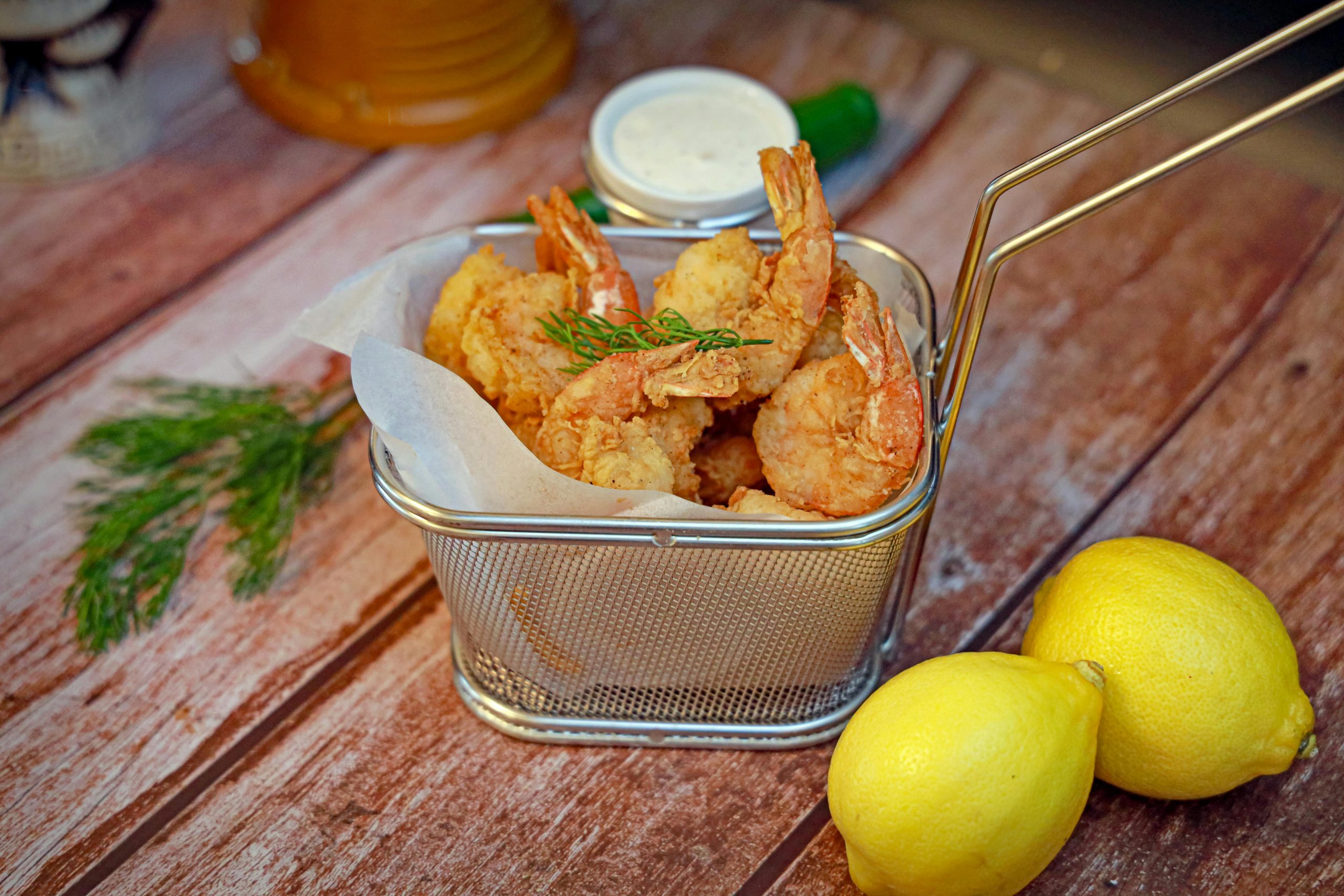 crispy fried  shrimp