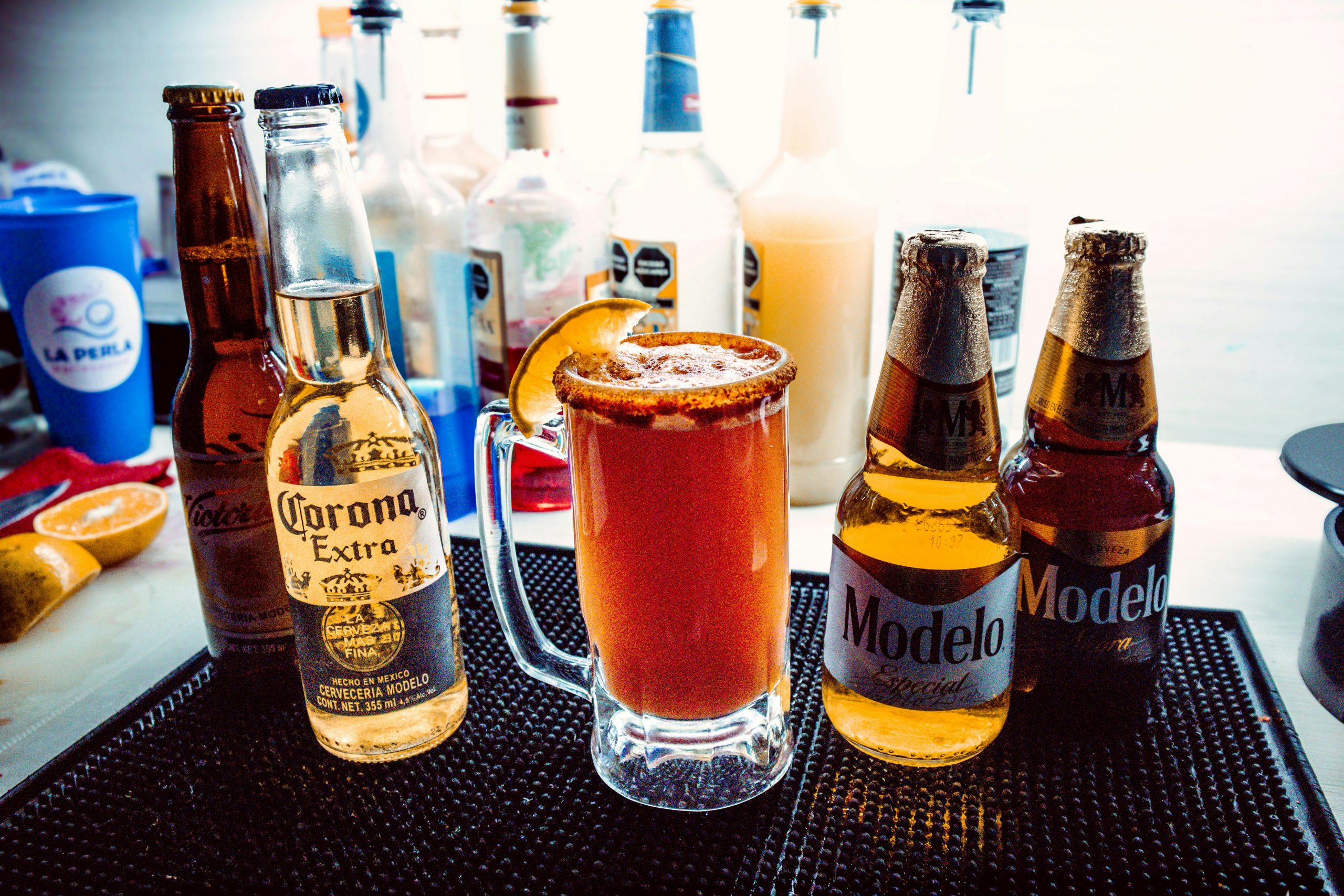 ice cold beers